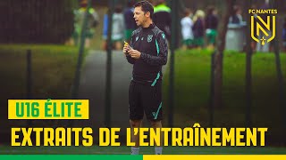 Entraînement U16 : J-1 avant le Mondial de Montaigu