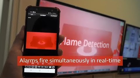 [WEBGATE] Intelligent Fire Detection CCTV Camera