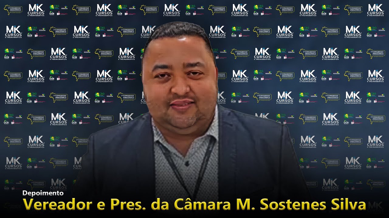 Depoimento do Vereador e Pres. da Câmara Municipal Sostenes Silva do Município de Pimenta Bueno - RO