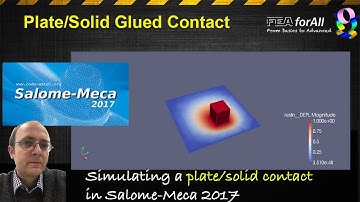 [Salome Meca Tutorial] Simulating a contact solid-plate