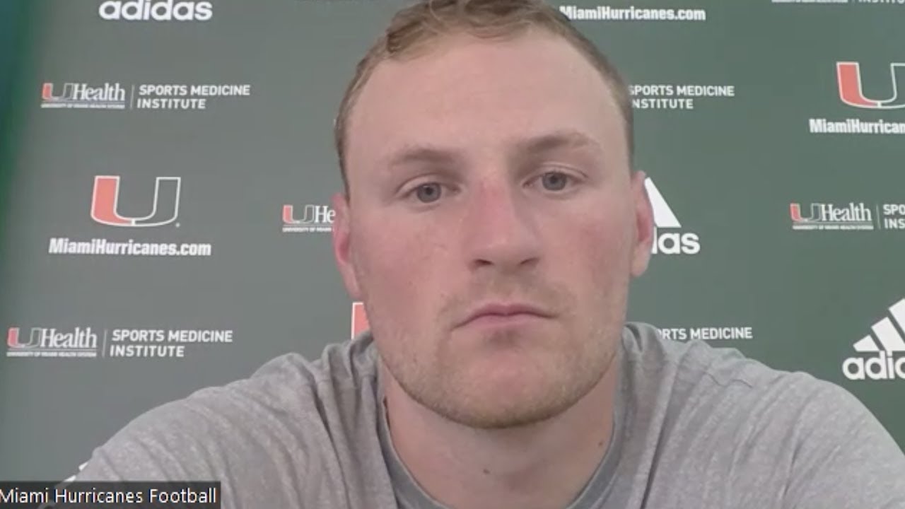 Tyler Van Dyke Media Availability 10.11.22 YouTube