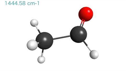 [GAMESS] vibration of an acetaldehyde molecule