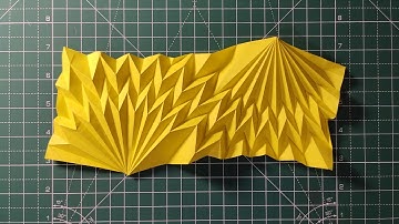 Paper Folding Pattern 