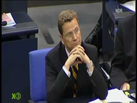 Die Guido Westerwelle Hymmne von Extra 3. ( 09.01.2009 ) xdrei.de - Die einzige Satire Sendung, laÃ¼ft immer Donnerstag um 22:30 im NDR. Tipp: der Extra3 Podcast www3.ndr.de