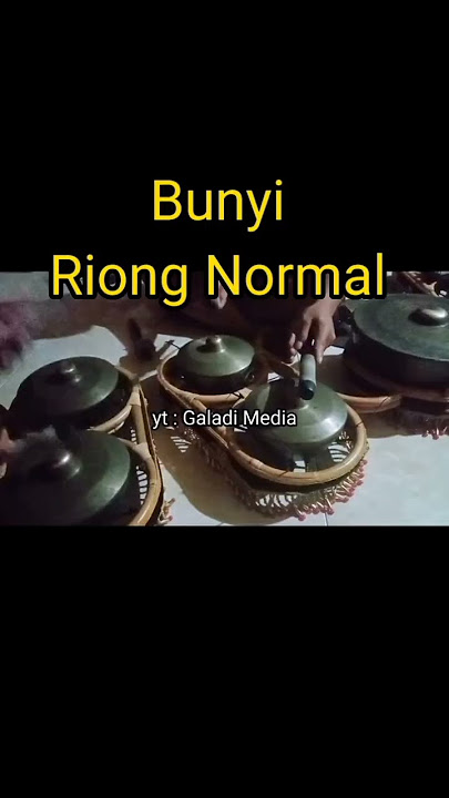 Bunyi Riong Normal vs tidak normal #baleganjur #gong #riong
