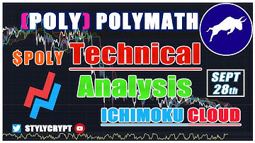 🦑 POLY POLYMATH NETWORK 28 SEPTEMBER $POLY Technical Analysis price prediction How to use ichimoku