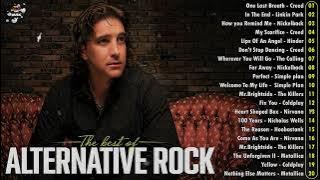The Best Of 2000's Alternative Rock🎶Creed, Linkin Park, Nickelback, Coldplay, Green Day, Lifehouse