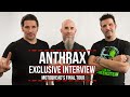 Anthrax - Playing on Motorhead's Final Tour + Lemmy Kilmister Stories
