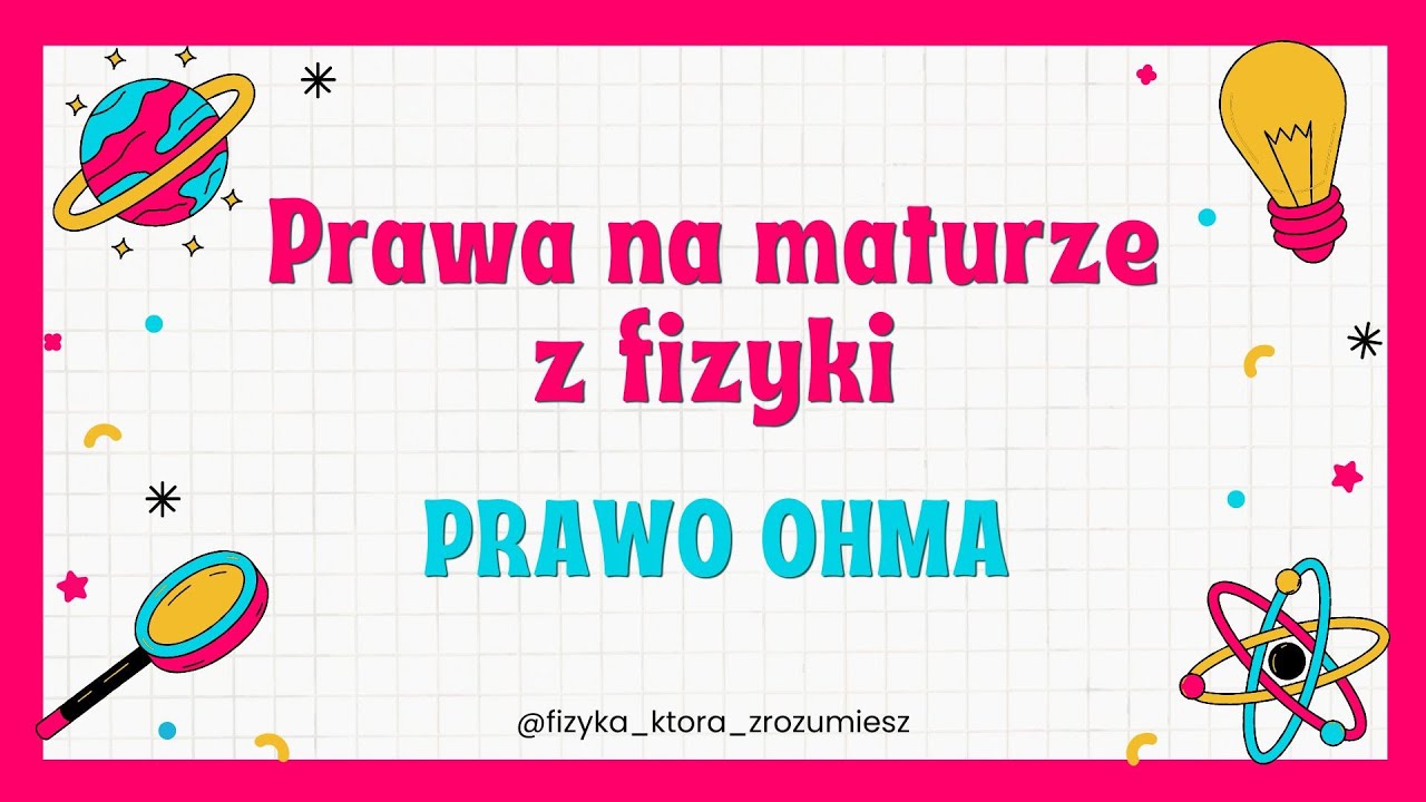 Sprawdzian Z Fizyki Prawo Ohma I Obwod Elektrczne Prawo Ohma - YouTube
