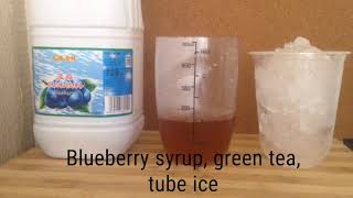 #09 blueberry fruit tea
