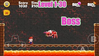 Super Run Jungle Adventure Level 1-30 #gaming #games #gameplay screenshot 5