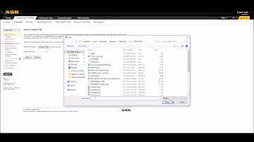 Importing Batch Files into ASB