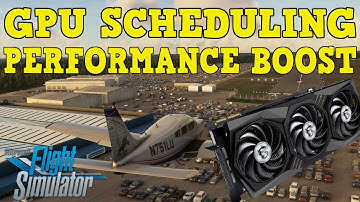 MSFS VR TIPS & TRICKS! GPU SCHEDULING | HP REVERB G2