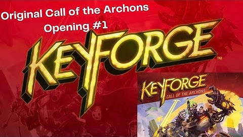 Original KeyForge Call of the Archons deck opening! #1