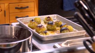 Rick Bayless - Black-Bean Sauced Enchiladas