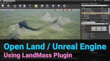 Getting Started with Unreal Engine Landmass plugin to create spline based terrains