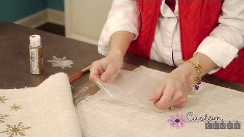 Snowflake Placemats Part 2 - Using Winter Woodland cartridge