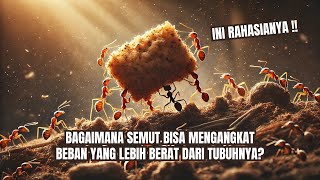 Bagaimana Semut Bisa Mengangkat Beban yang Lebih Berat dari Tubuhnya? Ini Rahasianya!  ||  ant