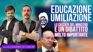 EDUCAZIONE o UMILIAZIONE? Sulle parole del Ministro (e sui PUNGOLI) - con ADC