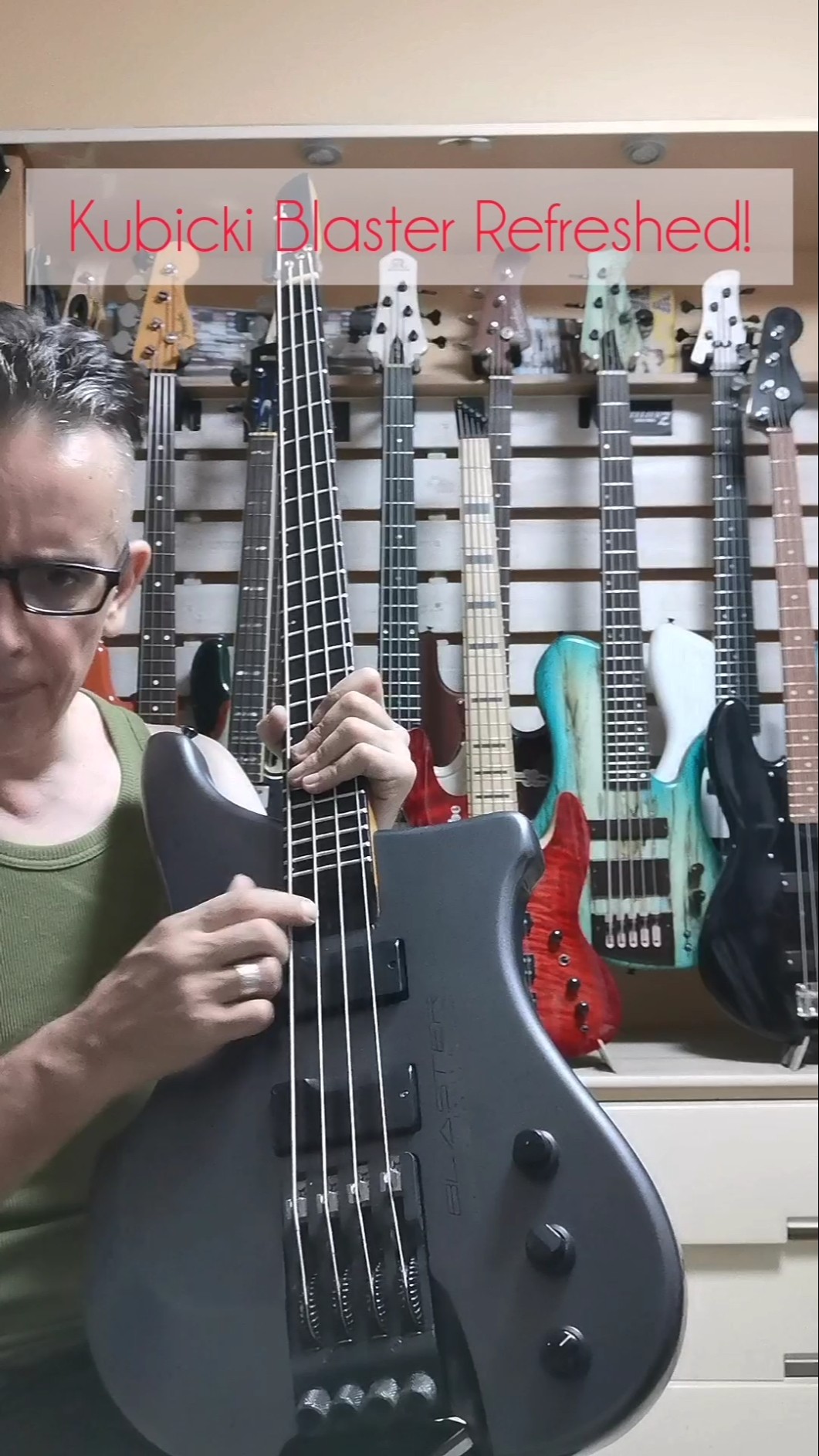 WORK LOG: Kubicki Blaster Refreshed #bass #kubicki #factor