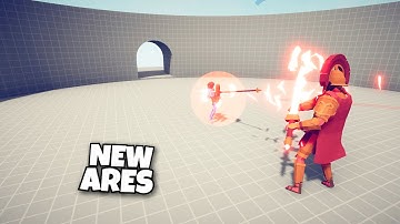 NEW ARES VS EVERY UNITS - Totally Accurate Battle Simulator TABS