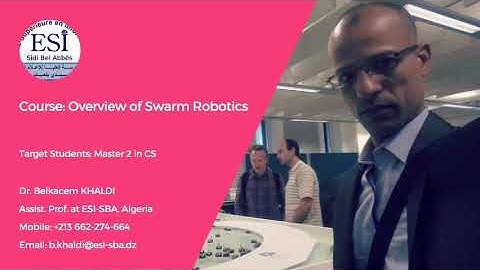 About Overview of Swarm Robotics Course