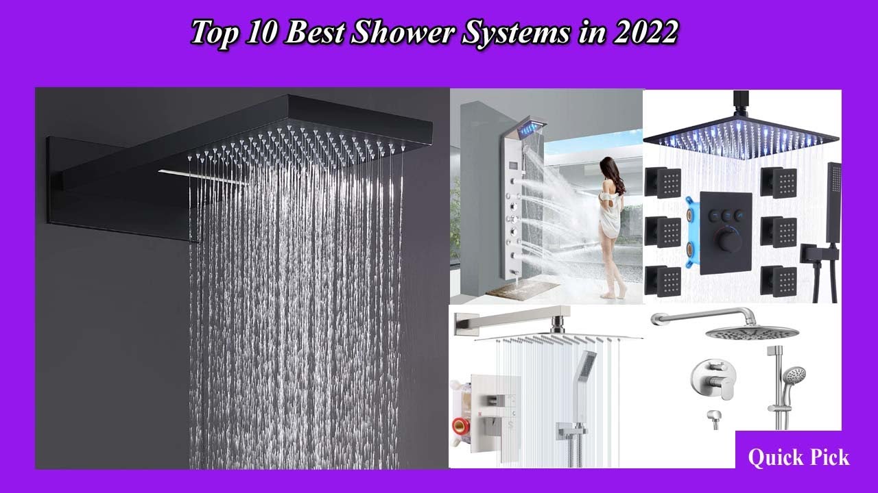 A good shower. Piano Shower System. Spa time rainfall Elegant Digital Shower Set купить.