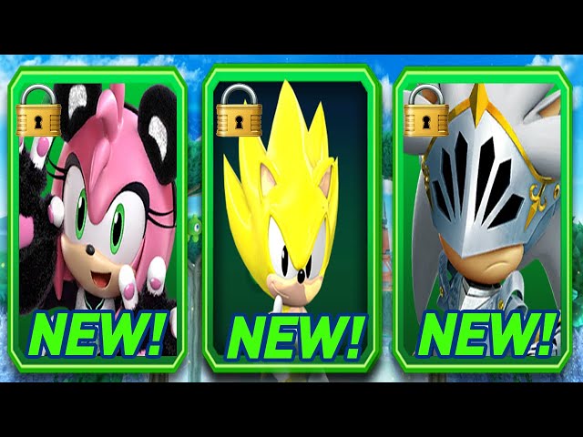 Sir Galahad and Panda Amy Announced for Sonic Forces Speed Battle