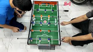 Test Bàn bi lắc mini Rally and Roar Foosball Amazon SOC040_018P 101x51x22 cm – 10 kgs
