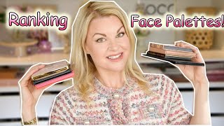 Ranking my FACE PALETTES!