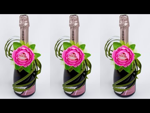 Video: Hur Man Gör En Flaskdekor Med Egna Händer