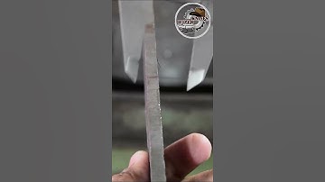 Process of Straightening and Surface Grinding a Damascus steel Knife | Knives Ranch