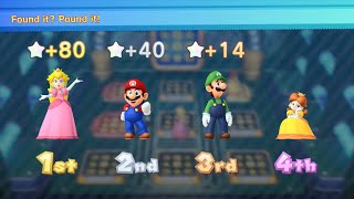 Mario Party 10 - Peach Vs Mario Vs Luigi Vs Daisy - Whimsical Waters