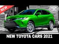 10 New Toyota Cars and SUVs that Will Generate Massive Sales in 2021