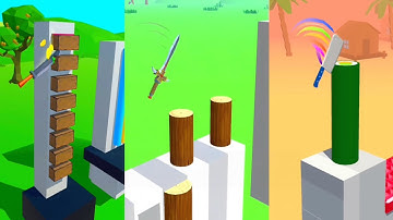 Slice All | Slicer Knife | Slice It All - All Levels Gameplay Android, iOS