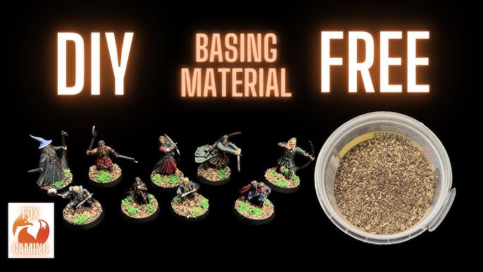 Using Tea and Herbs for Basing Your Miniatures 