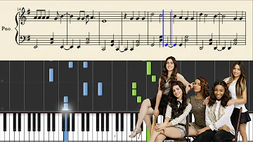 Fifth Harmony - Write On Me - Piano Tutorial + Sheets