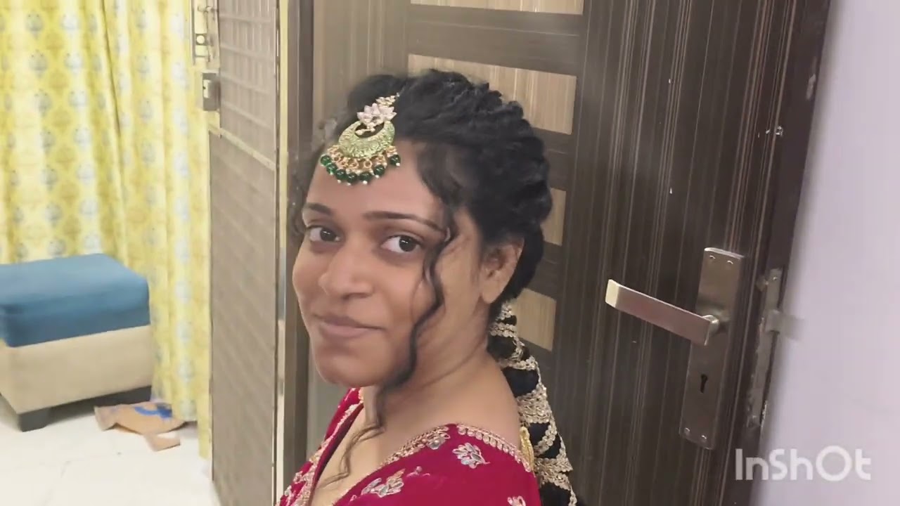 Bridal #hairstyle#@ #Anand vihar Kaushambi 