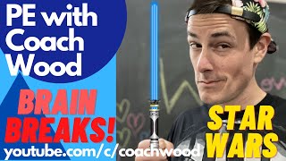 Pausa cervello - Edizione Star Wars - Educazione fisica con l'allenatore Wood screenshot 4