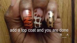 Entry To Selima77 Wild Thang Nail Art Contest-Second Place Winner