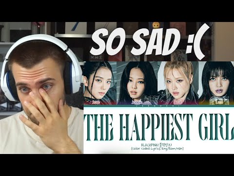 TRY NOT TO CRY 😢 BLACKPINK - ‘The Happiest Girl’  - Reaction