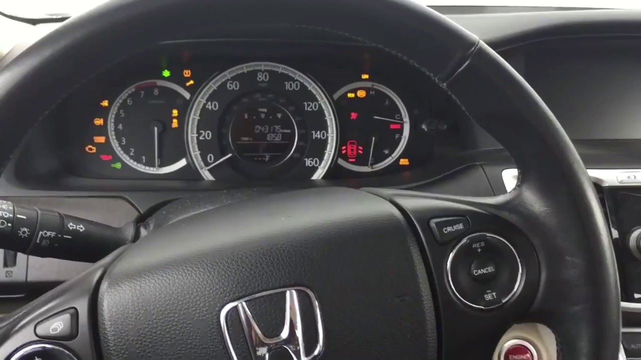 2014 Honda Accord Starting Problem and Solution - YouTube