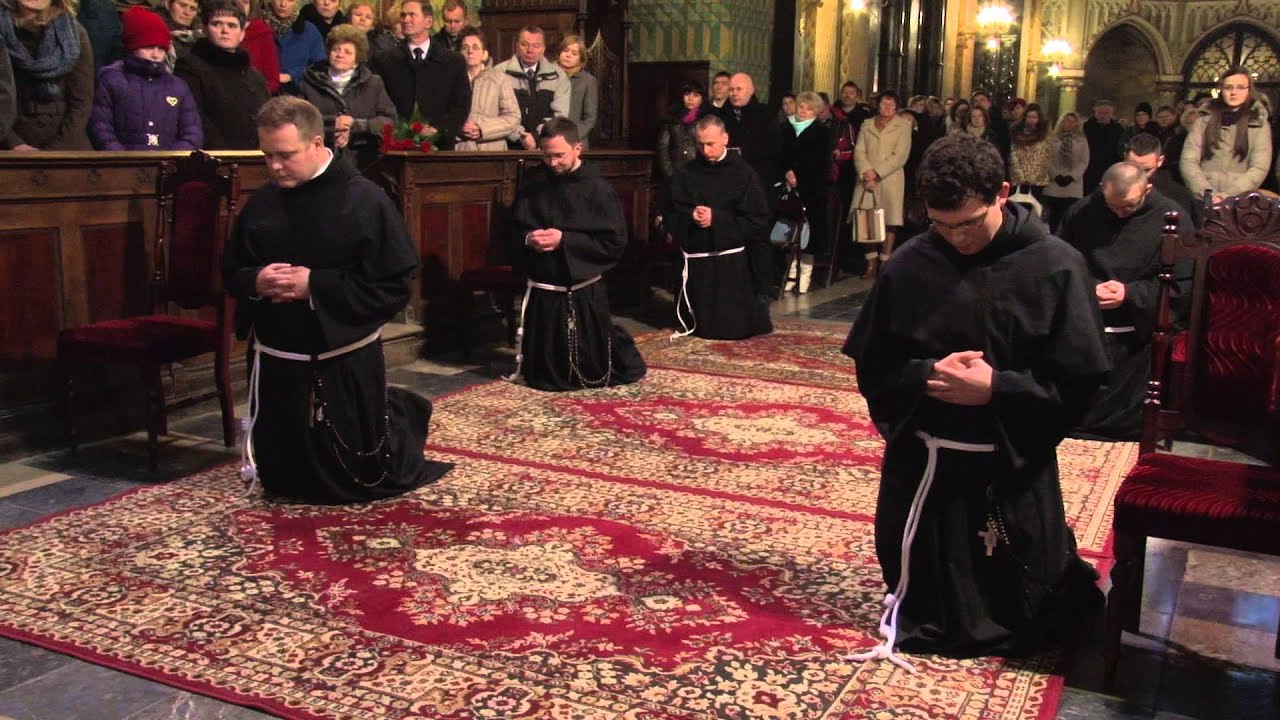 Śluby wieczyste u Franciszkanów, Kraków, 7.12.2013