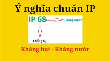 Ý Nghĩa chuẩn IP Kháng bụi kháng nước || Nhật Tùng Official
