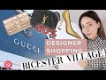 COME LUXURY OUTLET SHOPPING AT BICESTER VILLAGE & A MINI HAUL!