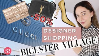 COME LUXURY OUTLET SHOPPING AT BICESTER VILLAGE & A MINI HAUL!