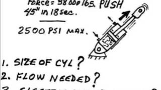 Hydraulic Calculations 2.0 exercise 1
