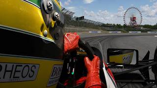 Ayrton Senna in the McLaren MP4/5B (RSS 1990 V10) at Suzuka 1990 - Assetto Corsa Onboard Cam