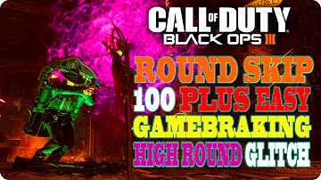 "Black Ops 3 Zombie Glitches" TRUE ROUND SKIP GLITCH TUTORIAL (SOE) - BO3 Glitches