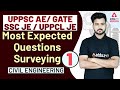 UPPSC AE | SSC JE | DMRC | Previous Year Paper | Surveying | Civil Engineering | Set 1